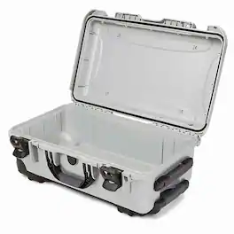 NANUK - 935 Wheeled Waterproof Case w/Foam Insert for ARRI Hi-5, Silver, OB