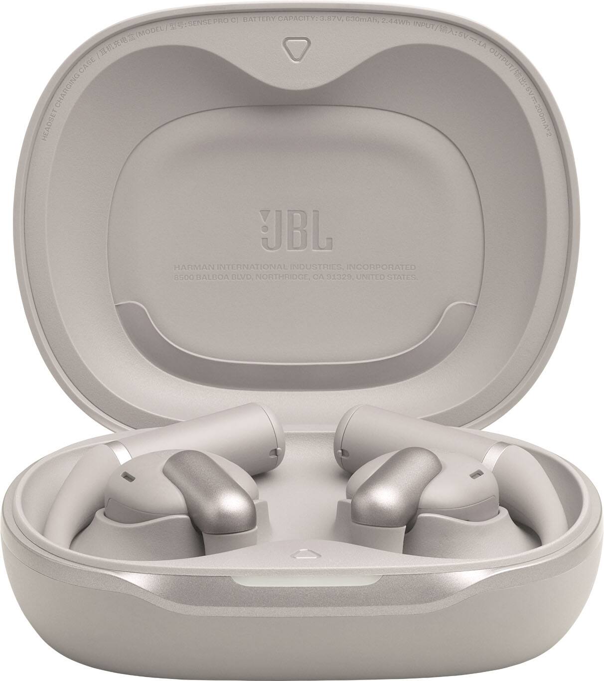 PRO C) BATTERY CAPACITY: 3.07V, 3630mAh, 2.44Wh  
INPUT: 5V=1A  
OUTPUT: 5V=200mA*2  
MODEL/SA: EVIA SVIIA  
HEADSET CHARGING CASE  
JBL HARMAN INTERNATIONAL INDUSTRIES, INCORPORATED  
8500 BALBOA BLVD, NORTHRIDGE, CA 91329, UNITED STATES