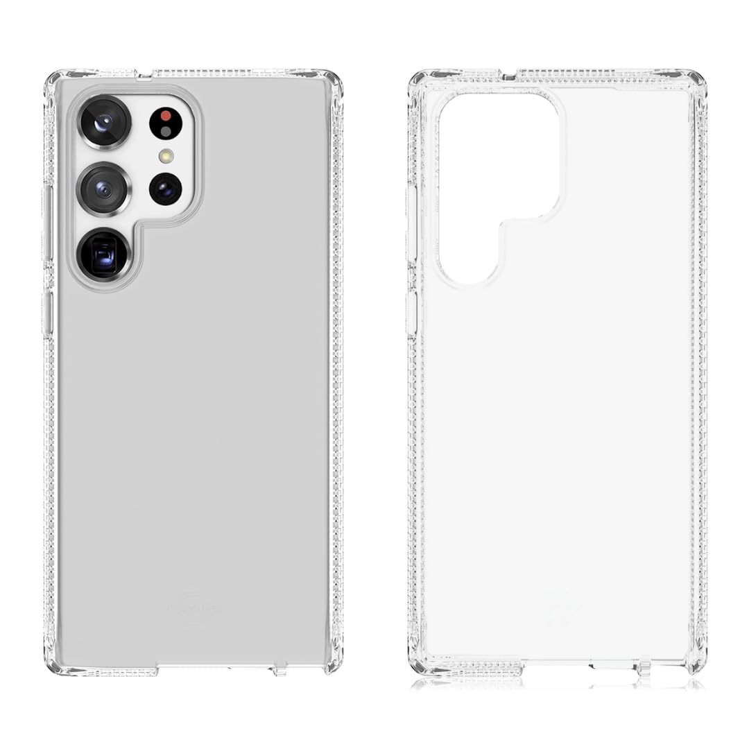 Front. Itskins - ITSkins Spectrum Clear case for Galaxy S23 Ultra - Clear.