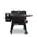 Left. Pit Boss - Navigator Wood Pellet Grill with Grill Cover - Black.