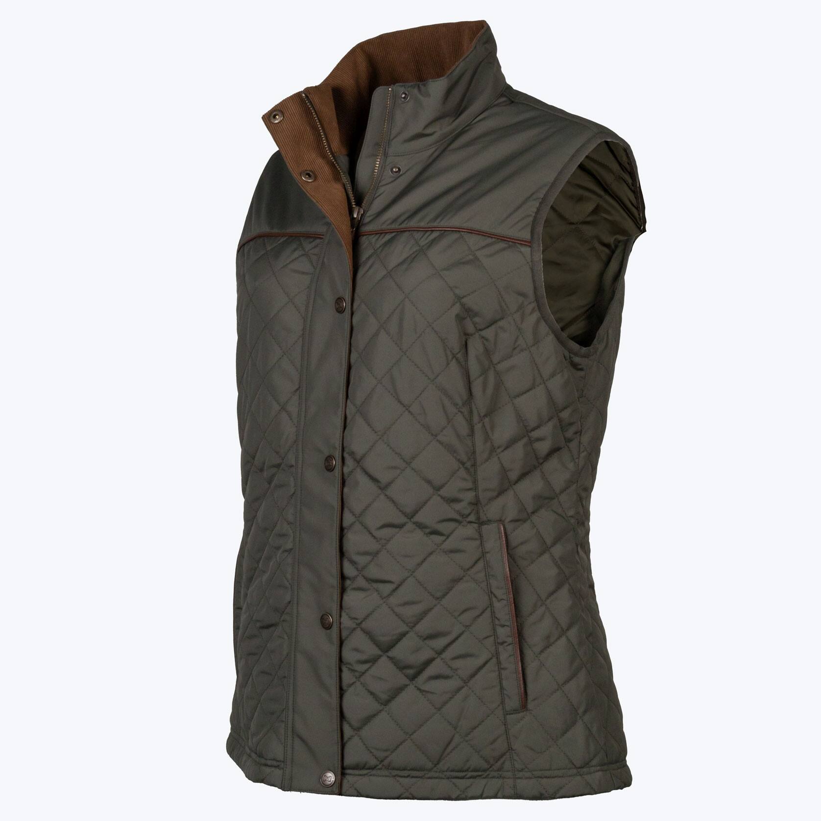 Alt View 5. Mobile Warming - Women's Duke Heated Vest - Forest Green.