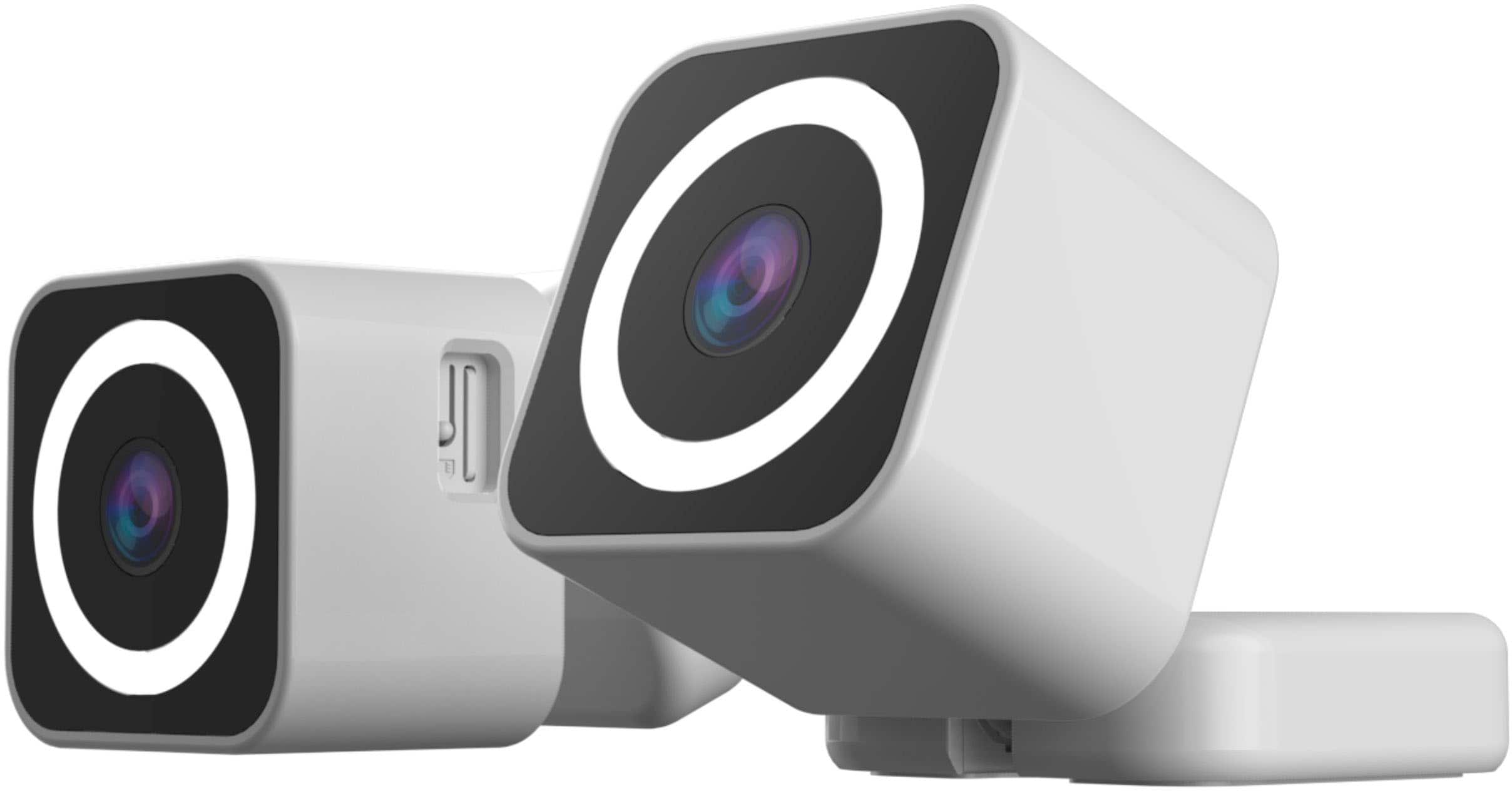 Alt View 13. MOBI - Cam MP Smart Baby & Nursery Monitoring Camera, Indoor Security Camera w/ Dual Band WiFi, Night Vision & BLE Connectivity - White.