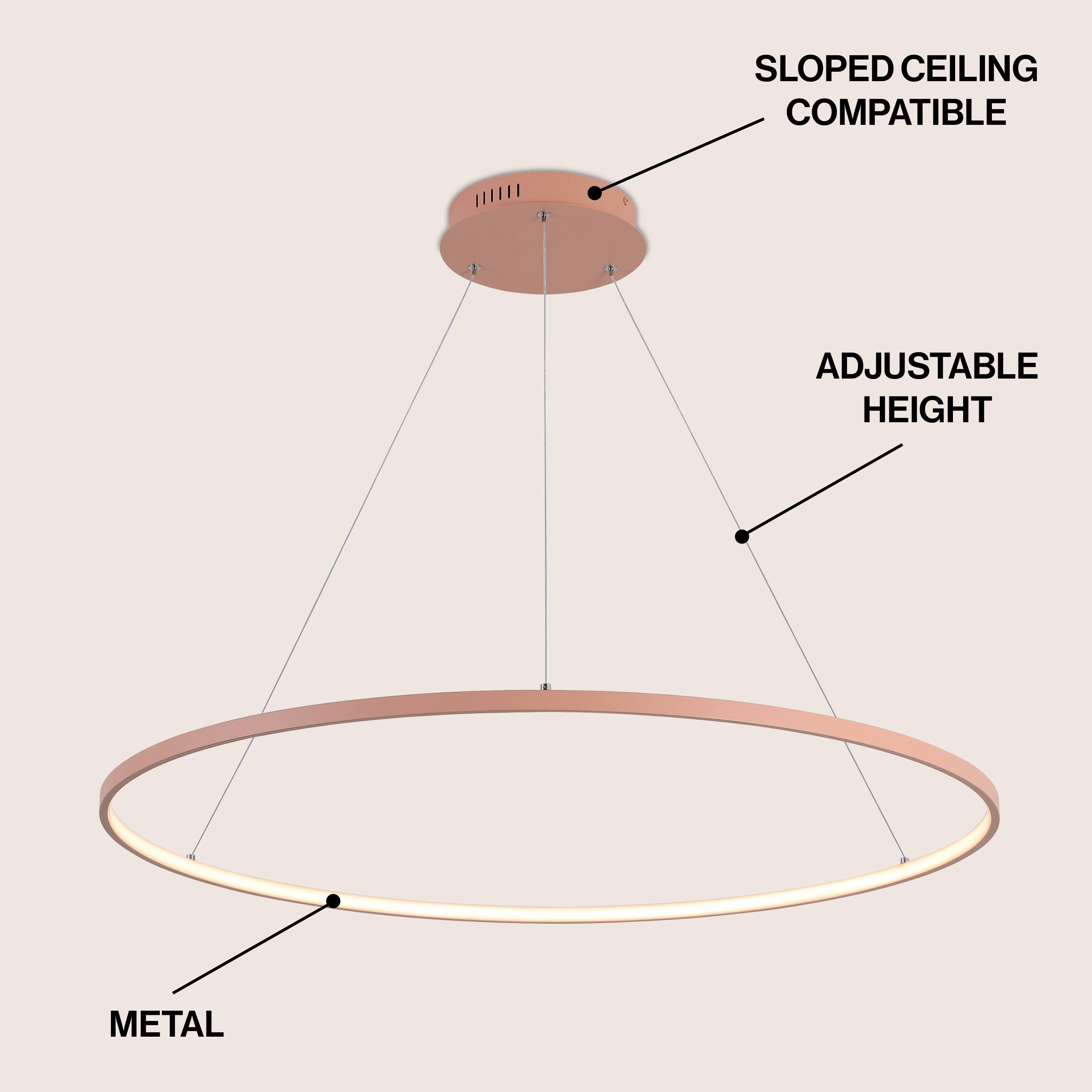 SLOPED CEILING COMPATIBLE  
ADJUSTABLE HEIGHT  
METAL