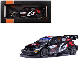 IXO - Toyota GR Yaris Rally1 Hybrid #17 Sebastien Ogier - Vincent Landais Winner Rally Croatia (2024) 1/18 & Models - Black