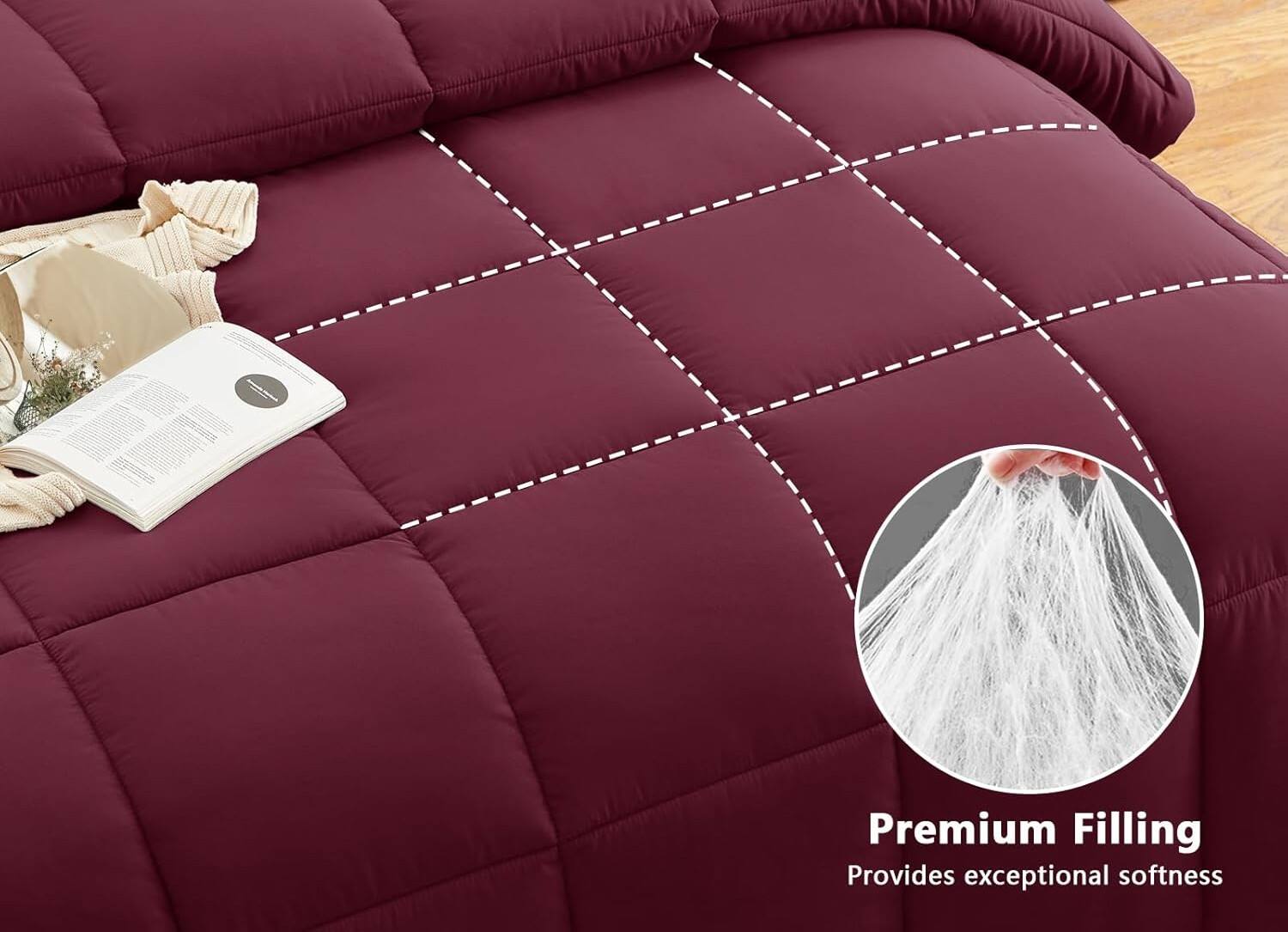 Premium Filling  
Provides exceptional softness