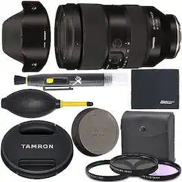 ZoomSpeed Bundle Tamron 35-150mm f/2-2.8 Di III VXD Lens for Sony E + ZoomSpeed Pro Kit - Black (Black)