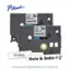 P-touch 12 mm TZ e 0.47" TAPE LAMINATED WHITE brother Friday Nuts & Bolts For use with P-touch Label Makers that use ~1/2" TZe Label Tape