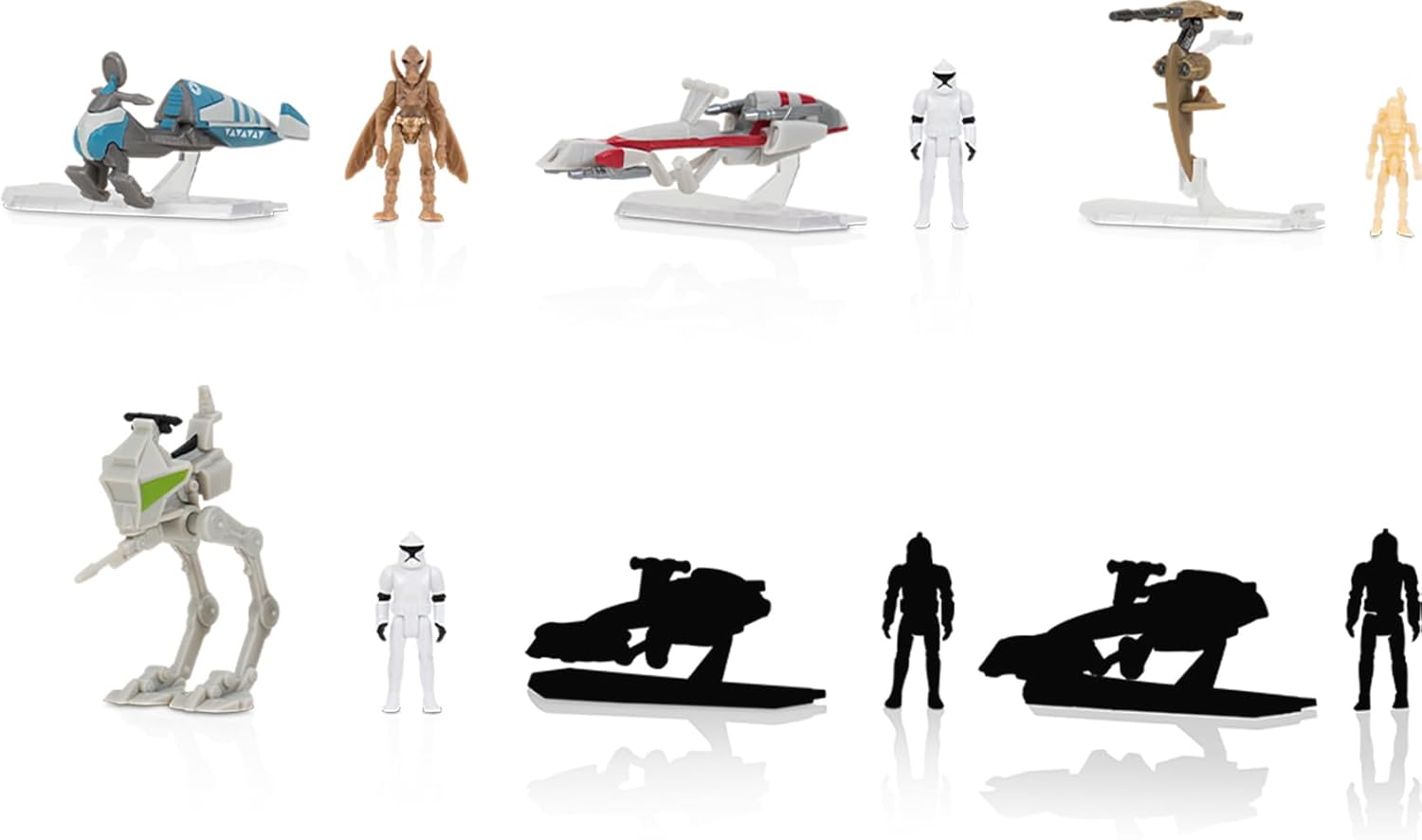 Alt View 2. Jazwares - Star Wars: Micro Galaxy Mystery Vehicle and Figure.