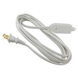 ProjeX - Indoor 6 ft. L Extension Cord 16/2 SPT-2 - White