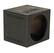 Alt View 4. QPower - QPower QBOMB12S 12 Inch Sealed Subwoofer Enclosure, Car Audio Sub Speaker Box - Black.