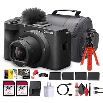 Bundle Canon PowerShot V1 4K Camera | 1 Inch Sensor, Flip Screen Bundle Canon PowerShot V1 4K Camera | 1 Inch Sensor, Flip Screen