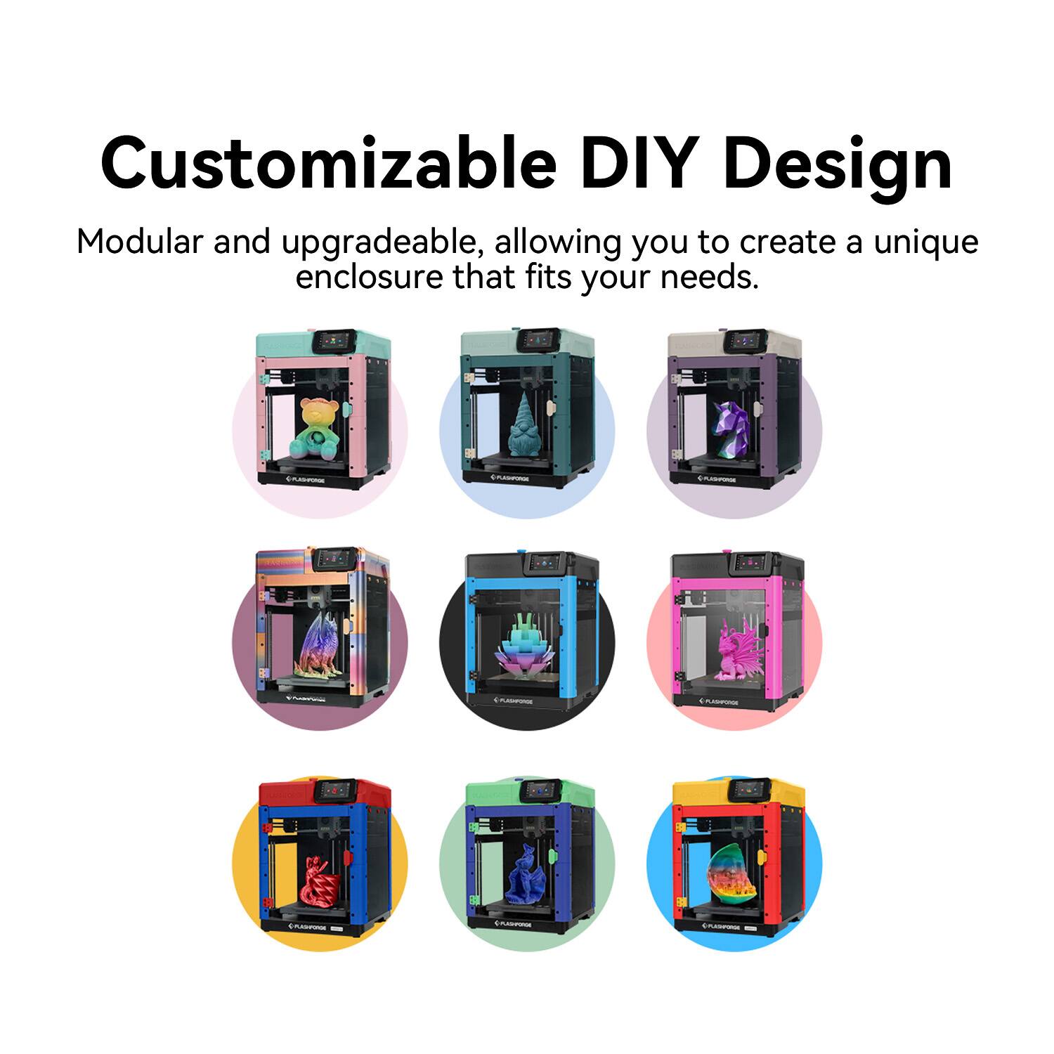Customizable DIY Design

Modular and upgradeable, allowing you to create a unique enclosure that fits your needs.