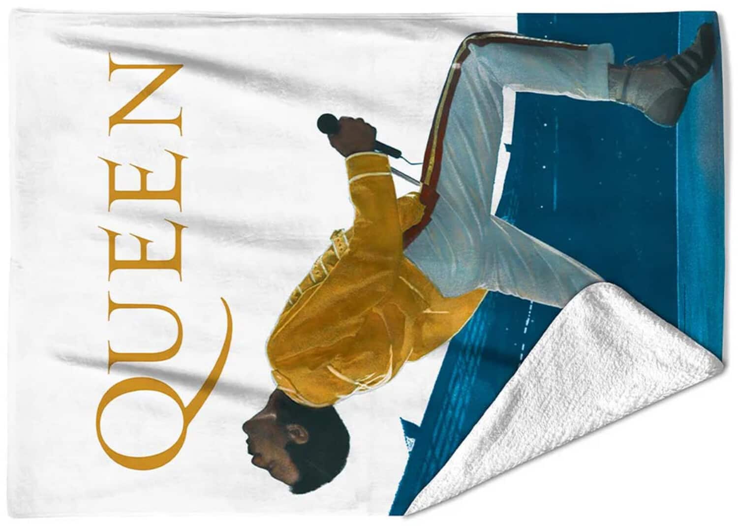 PopMarket - Queen - Rocksax - Queen - Live Aid - Sherpa Fleece Blanket (60 in x 80 in) - Multicolor price history on PriceWatchPro