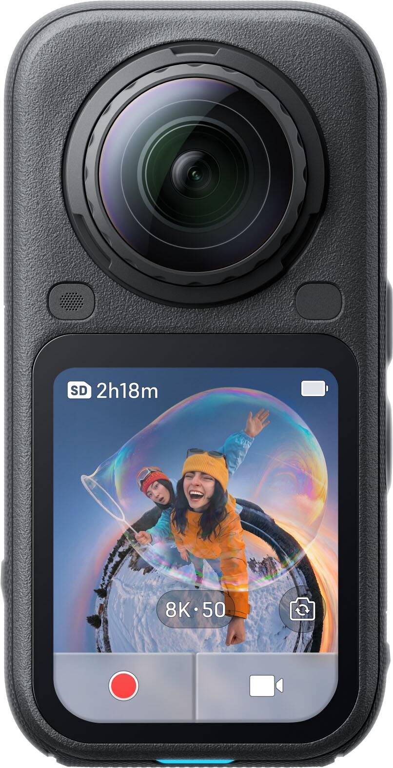 Alt View 2. Insta360 - X6 8K Action Camera - Essentials Bundle - Black.
