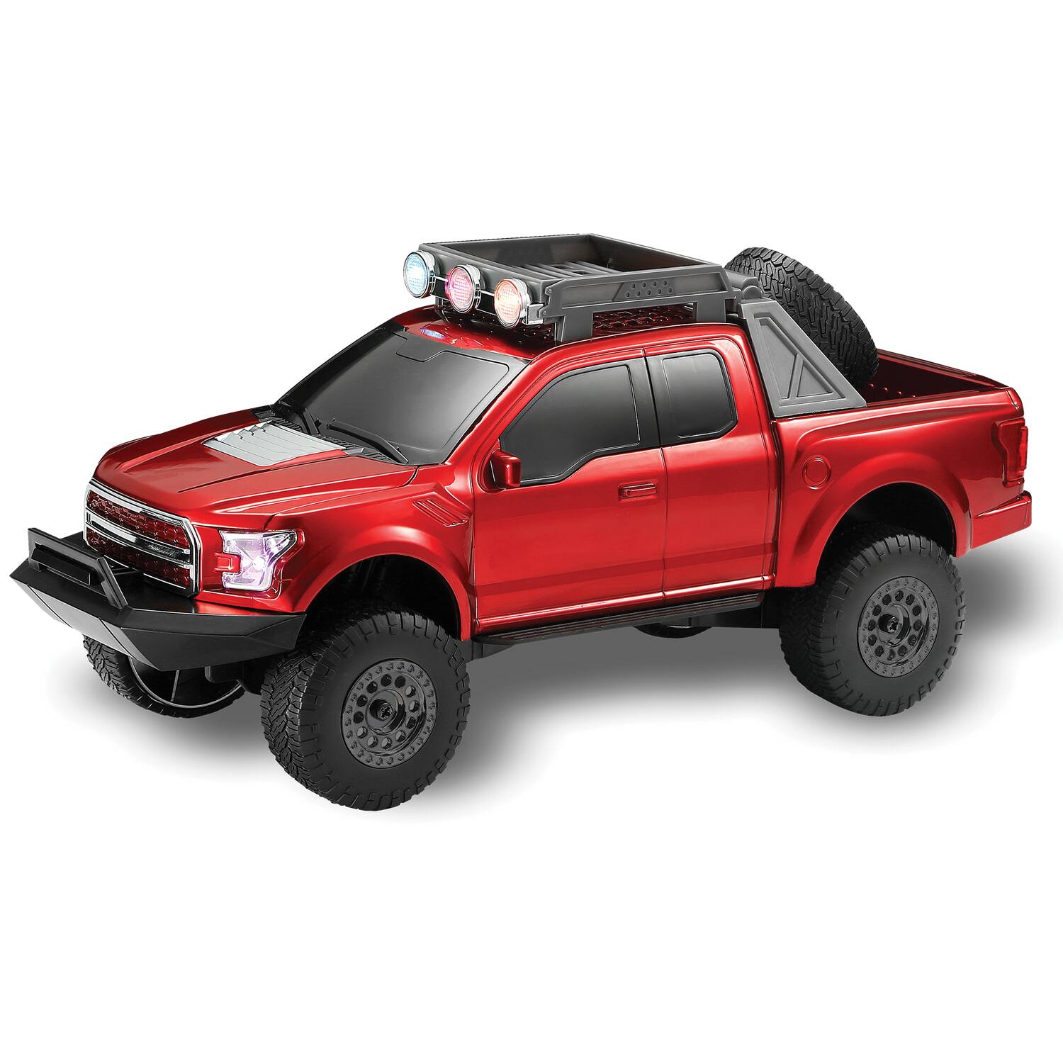 Alt View 1. AudioBox - Mighty Hauler Truck Portable Bluetooth Speaker TRK-150BT - Red.