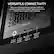 Versatile Connectivity: Stay connected and charge your gear with two easily accessible USB 3.2 Gen 1 Type-A ports and a USB 3.2 Gen 2 Type-C front 1/O panel. Corsair USB 3.2 Gen 2 2x USB Type-C Gen 1 3.5mm Type-A Power Combo Button Audio.