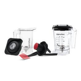 46 oz Mini WildSide+ and 37 oz Twister Bundle - Blender Jars Compatible with Blendtec Blenders - Clear