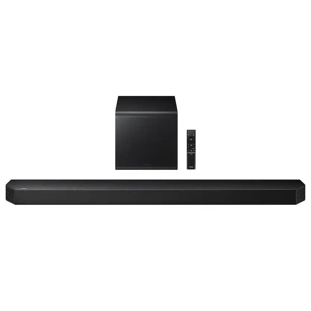 Alt View 6. LG - 65" OLED evo AI C6 4K Smart webOS TV (2026) + HWQ800H Q-series Soundbar System Bundle.