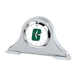 Jardine - Charlotte 49ers Logo Napoleon Desk Clock - Silver