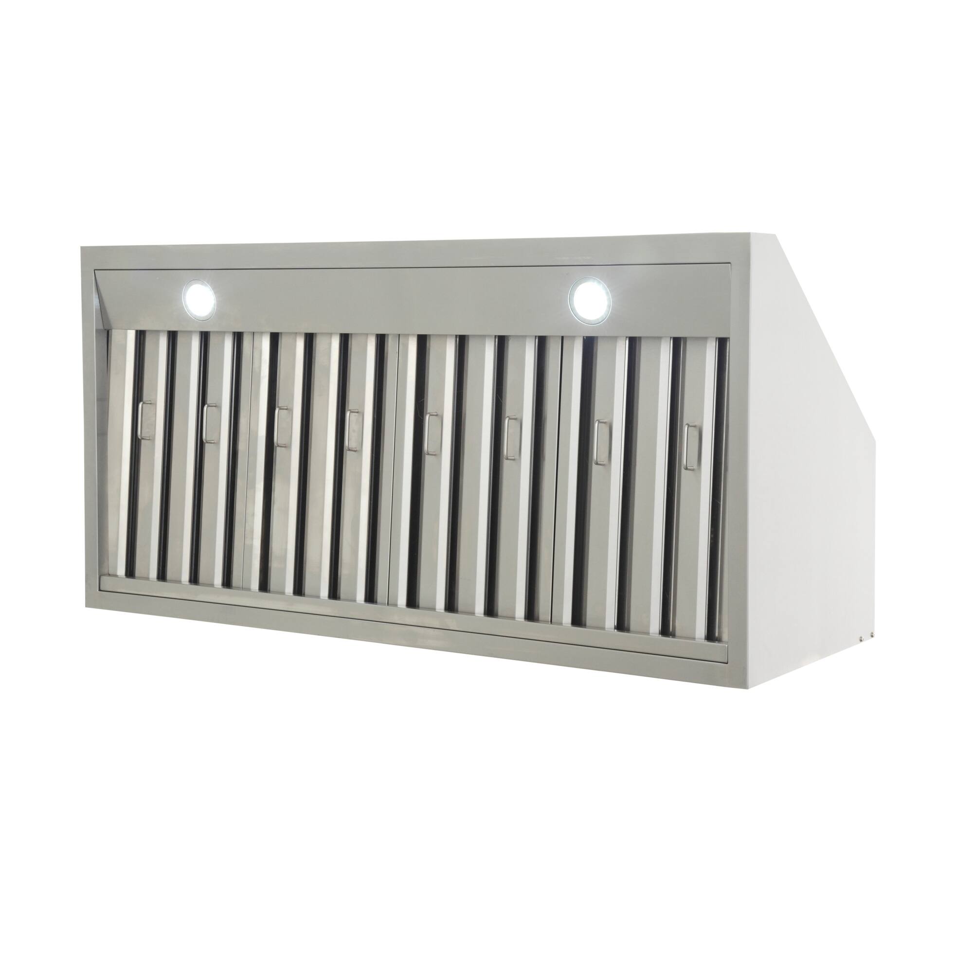 Alt View 1. Kucht - Pro Style 48 in. 1200 CFM Under Cabinet Range Hood, Stainless Steel - Stainless Steel.