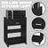 DELLow Wood Kitchen Cart