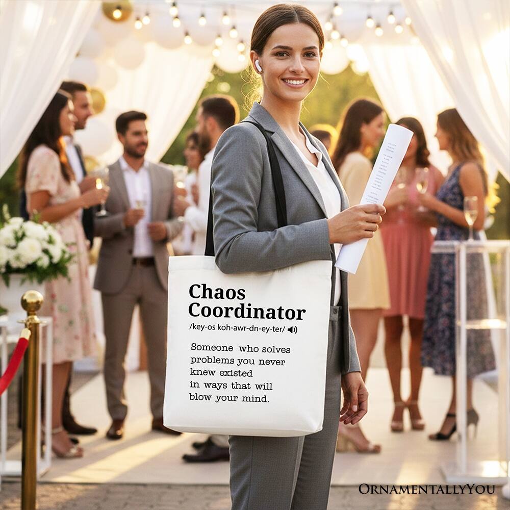 Chaos Coordinator /key-os koh-awr-dn-ey-ter/  
Someone who solves problems you never knew existed in ways that will blow your mind.  

ORNAMENTALLY YOU