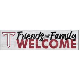 Jardine - Troy University Trojans 10'' x 40'' Friends & Family Welcome Sign - White