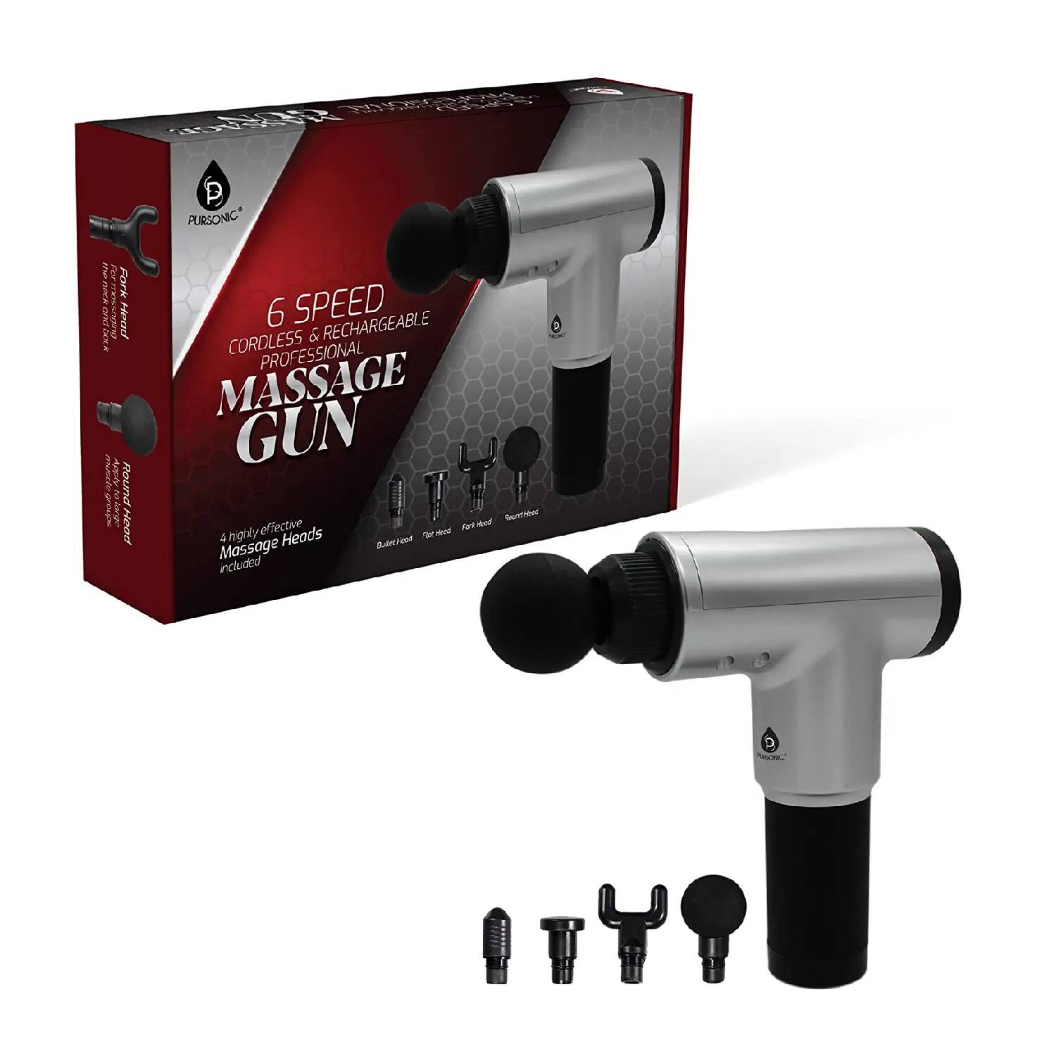Deep Tissue Massage Gravity Massage Gun Review VTT 16-Head Massage
