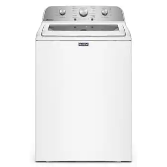 Maytag - 4.7 Cu. Ft. Top Load Agitator Washer with Extra Power Cycle - White