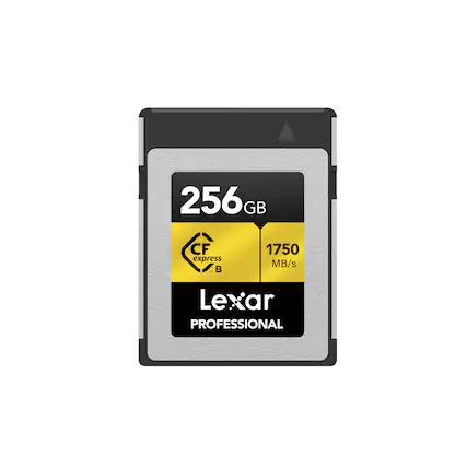 256 GB CFexpress B 1750 MB/s Lexar PROFESSIONAL