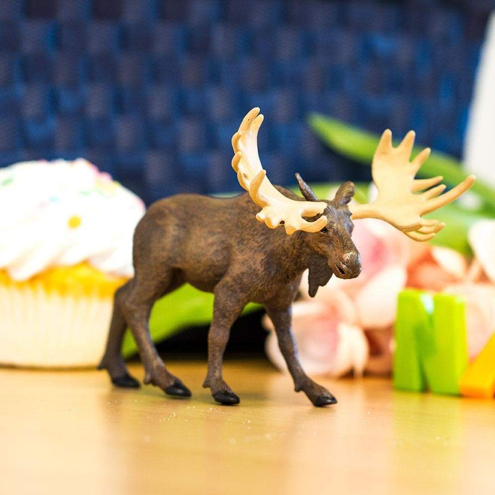 Alt View 3. Safari Ltd. - Moose Toy Figurine.