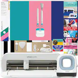 Cricut - Joy Xtra and EasyPress Mini with Iron-on Vinyl Sample Pack Bundle