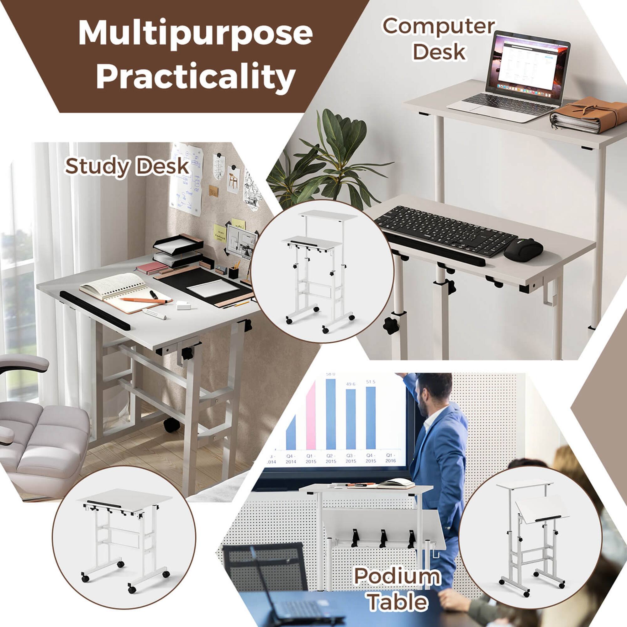 Multipurpose Practicality

Study Desk

Computer Desk

Podium Table