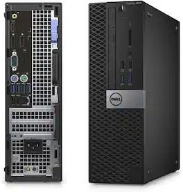 Dell - Refurbished Excellent - OptiPlex 5040 SFF Desktop Computer PC, Intel Core i5-6500t 2.50GHz, 8GB RAM, 256GB SSD, Windows 11 Pro - Black