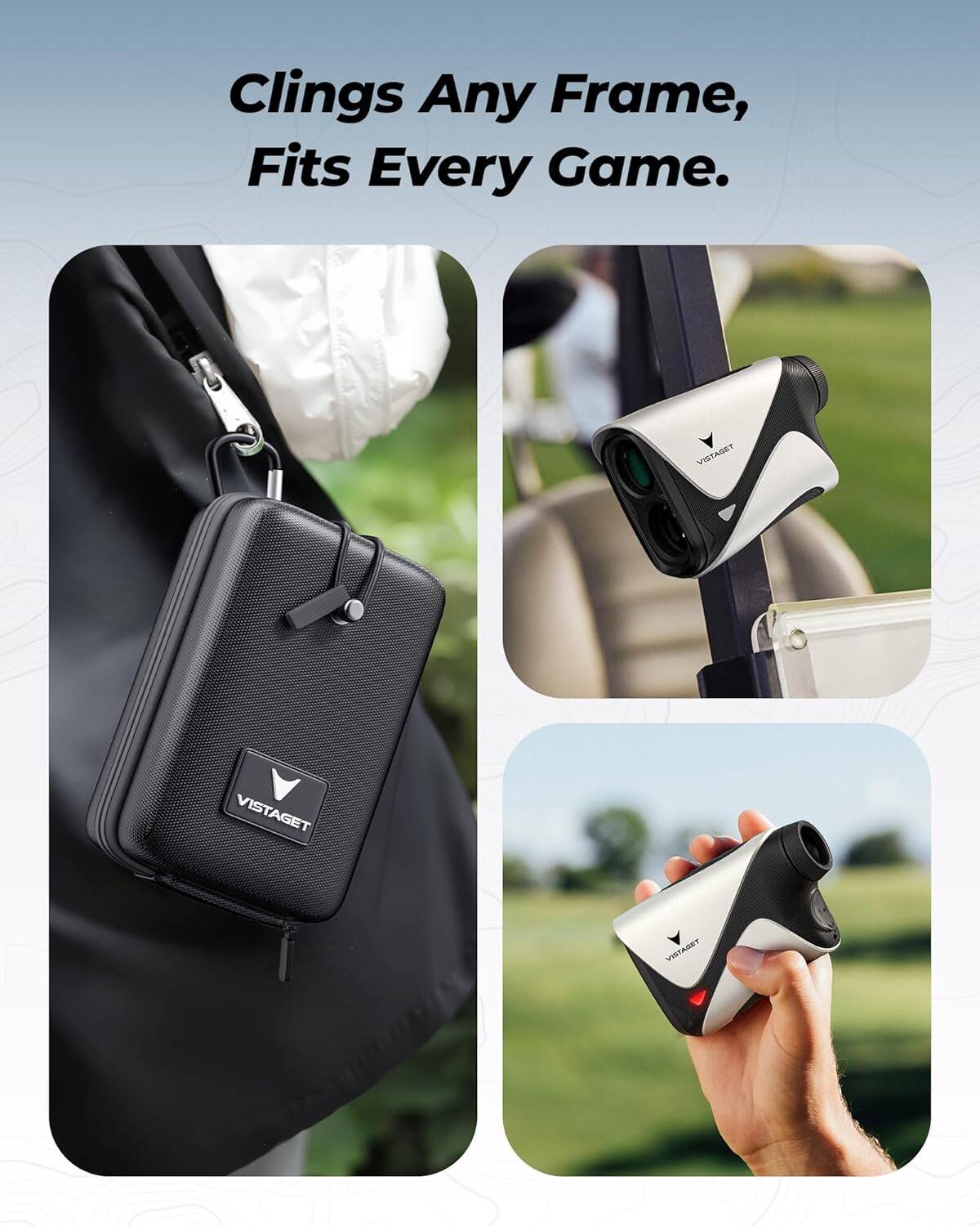 Clings Any Frame, Fits Every Game.