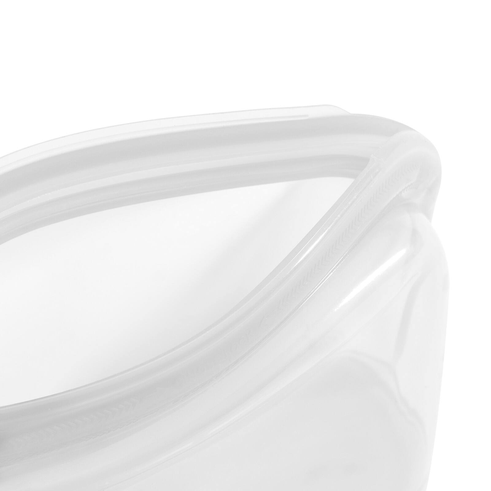 Alt View 1. Cuisipro - Pack-It Silicone Reusable Stand Up Storage Bag, 1300ml/44 oz, Clear - Clear.