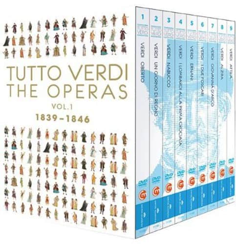G. Verdi - Tutto Verdi Operas 1 (1839 - 1846)   - DVD price history on PriceWatchPro