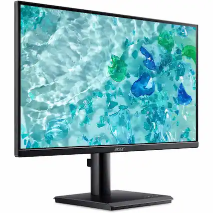 Front. Acer - Acer Vero V227Q E1 22" Class Full HD LCD Monitor - 16:9 - Black - 21.5" Viewable - In-plane Switching (IPS) Technology - Black.