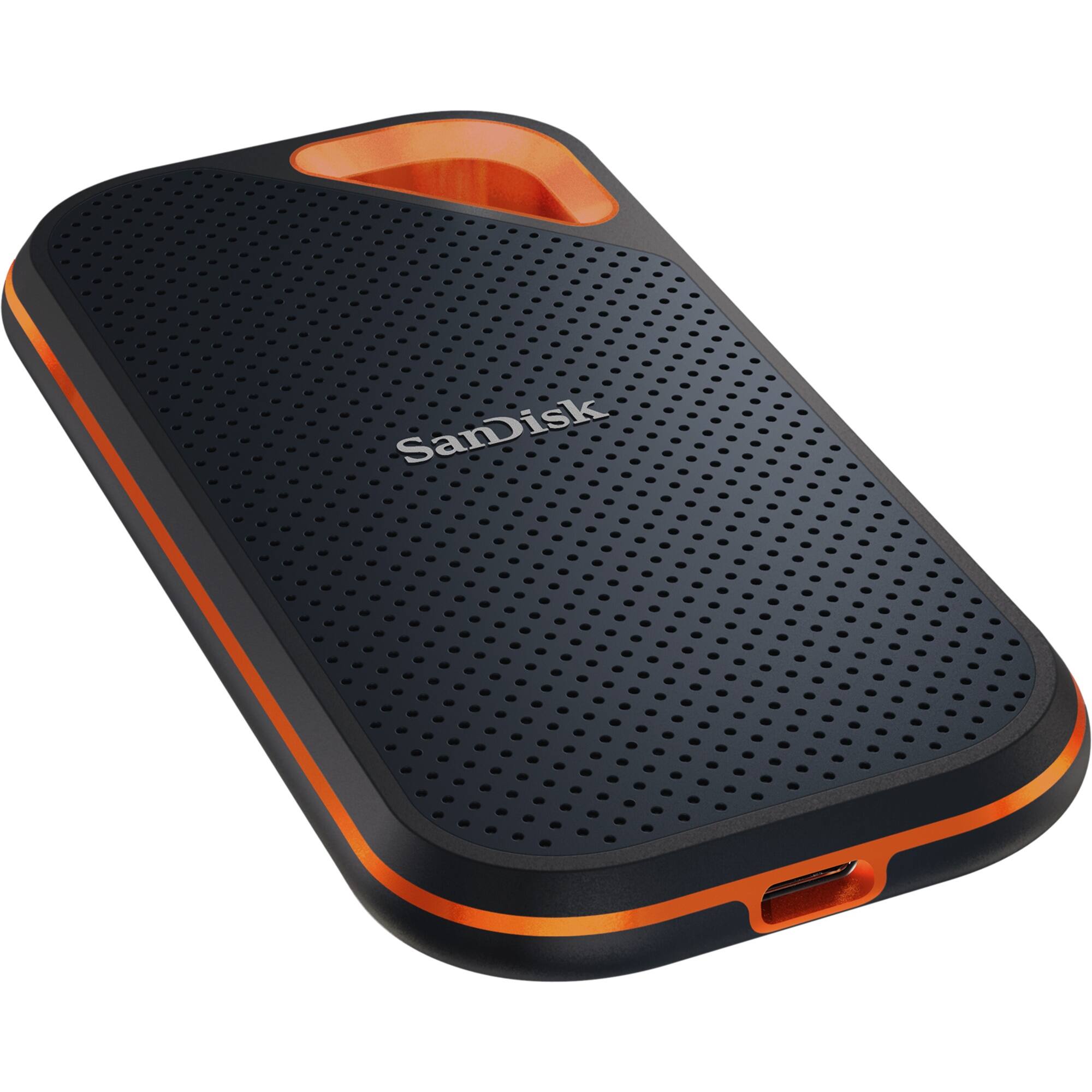 SanDisk Extreme Pro Portable 4TB External USB C NVMe SSD Black 