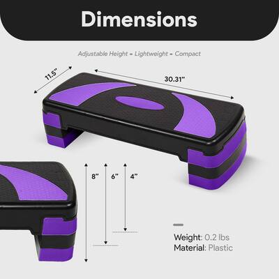 Bancos De Aerobics - Step Platforms / Exercise & Fitness Accessories Bancos De Aerobics - Step Platforms / Exercise & Fitness Accessories