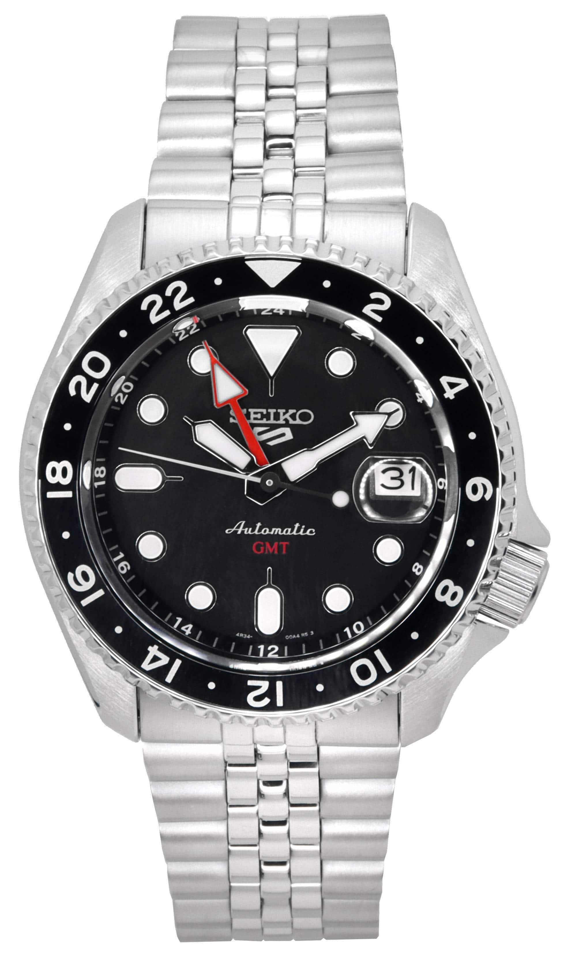 Seiko | | Sports Grape GMT SKX Re-Interpretation Automatic SSK001 SSK001K1 SSK001K 100M Men's Watch | Black | Best Buy