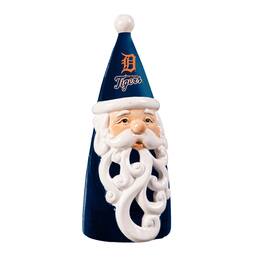 Evergreen Enterprises - Detroit Tigers 8" LED Santa Statue - Black