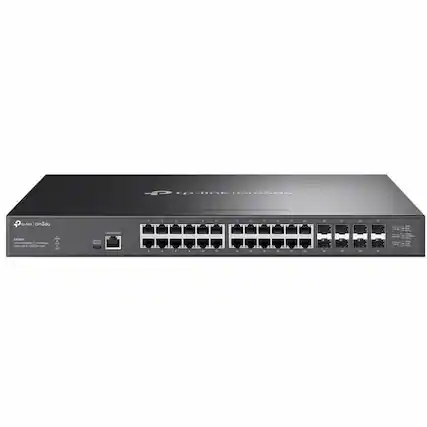 tp-link 1080p
tp-link 1080p
5320
5320
108 PORTS 10/100/1000 BASE-T SWITCH
10/100/1000 BASE-T SWITCH
CONSOLE PORT
CONSOLE PORT
LED INDICATORS
LED INDICATORS