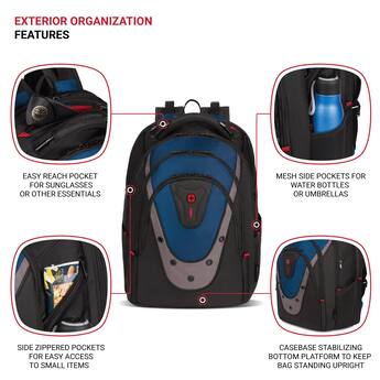 access laptop backpack 17 Overland TSA Friendly Inch with USB Port Publix Company Store by Partner Marketing Group and lightweightperfect for work High Sierra Access II Laptop