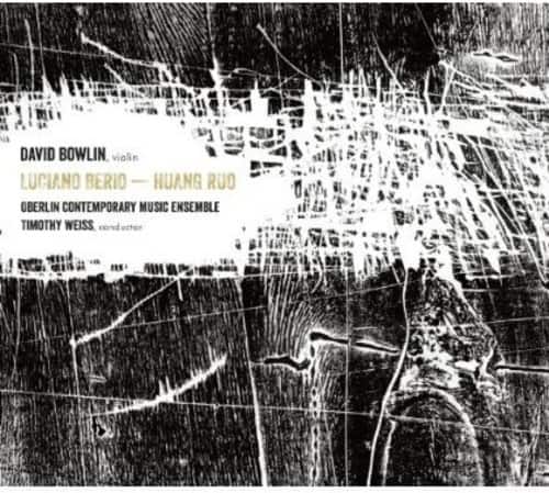 Oberlin Contemporary Music Ensemble - Violin Works By Berio & Ruo  - COMPACT DISCS