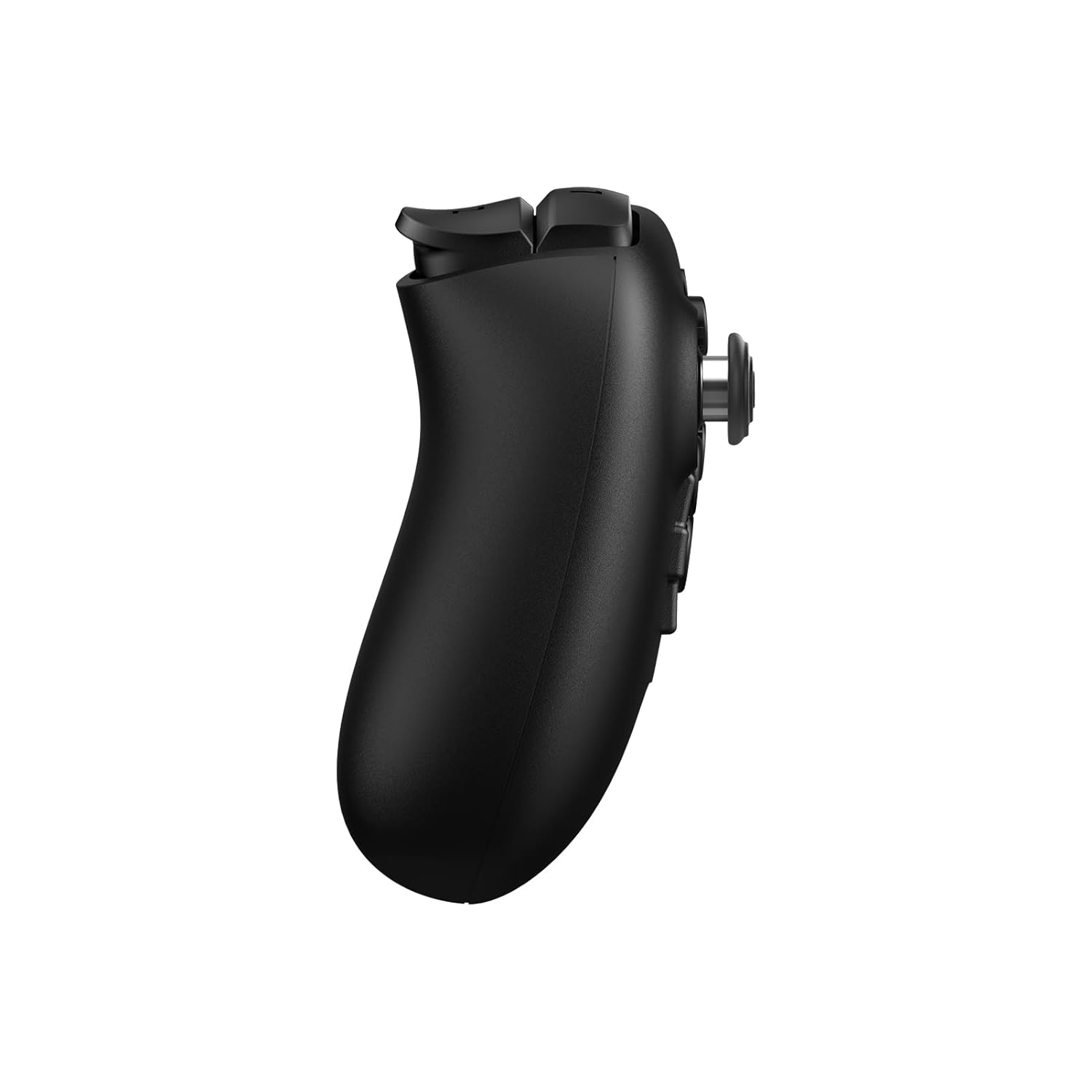 Left. 8BitDo - 8Bitdo 64 Bluetooth Controller for Analogue 3D, Switch, Switch 2, Windows, and Android (Black) - Black.