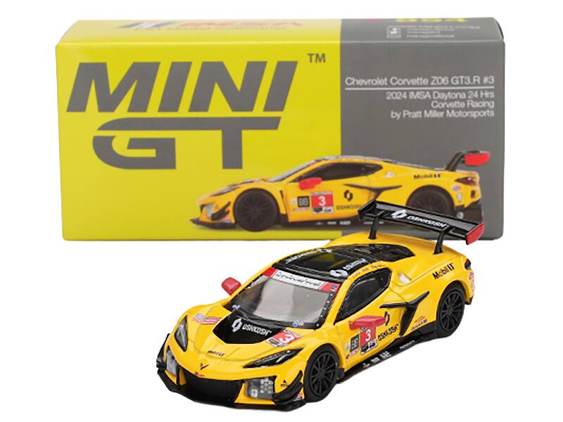 Mini GT Chevrolet Corvette Z06 GT3.R #3 Garcia Juncadella Sims