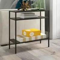 Camden&Wells - Linnea Side Table - Obsidian - Front_Zoom
