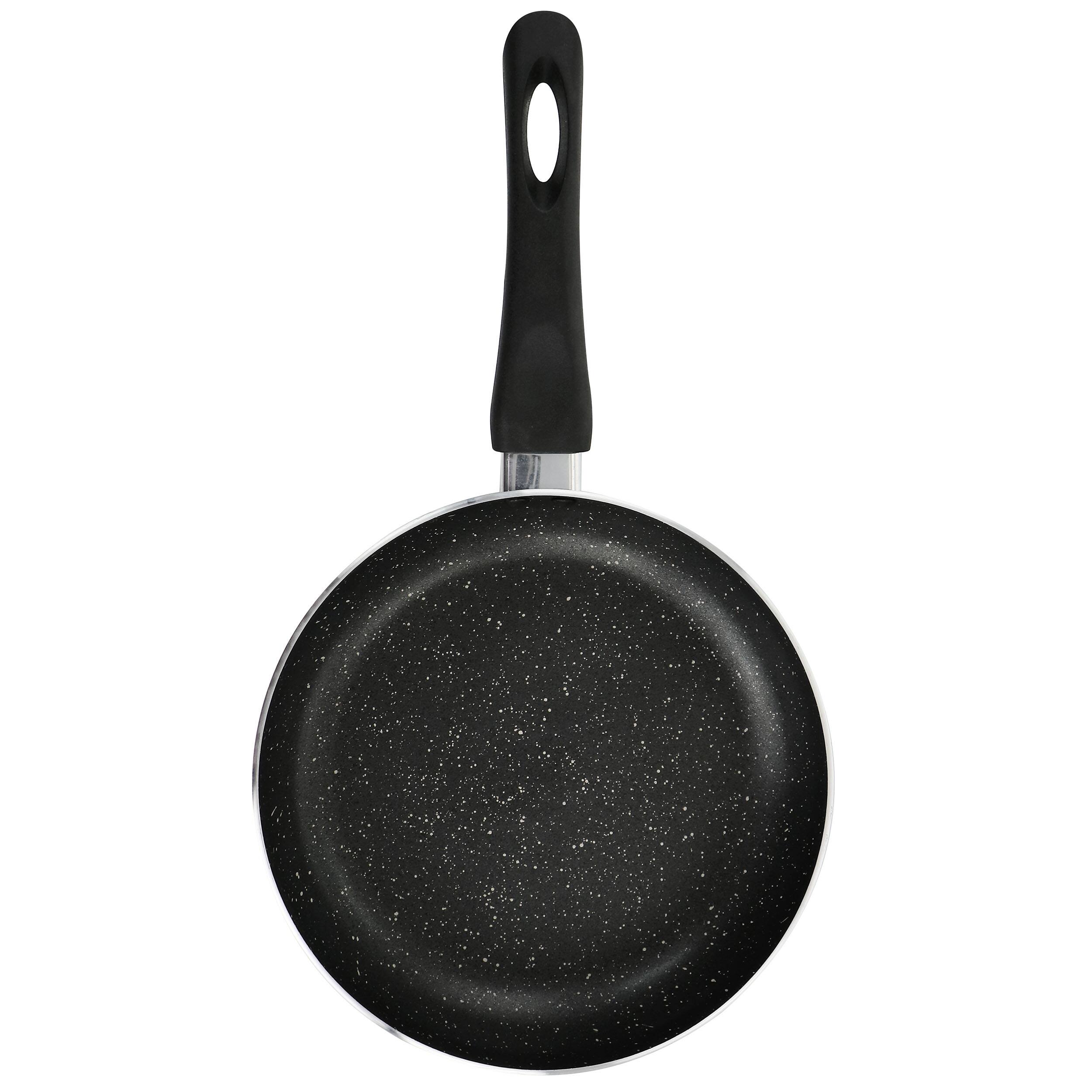 Alt View 2. Oster - Oster 9.4 in. Nonstick Aluminum Frying Pan in Graphite Grey - Graphite.