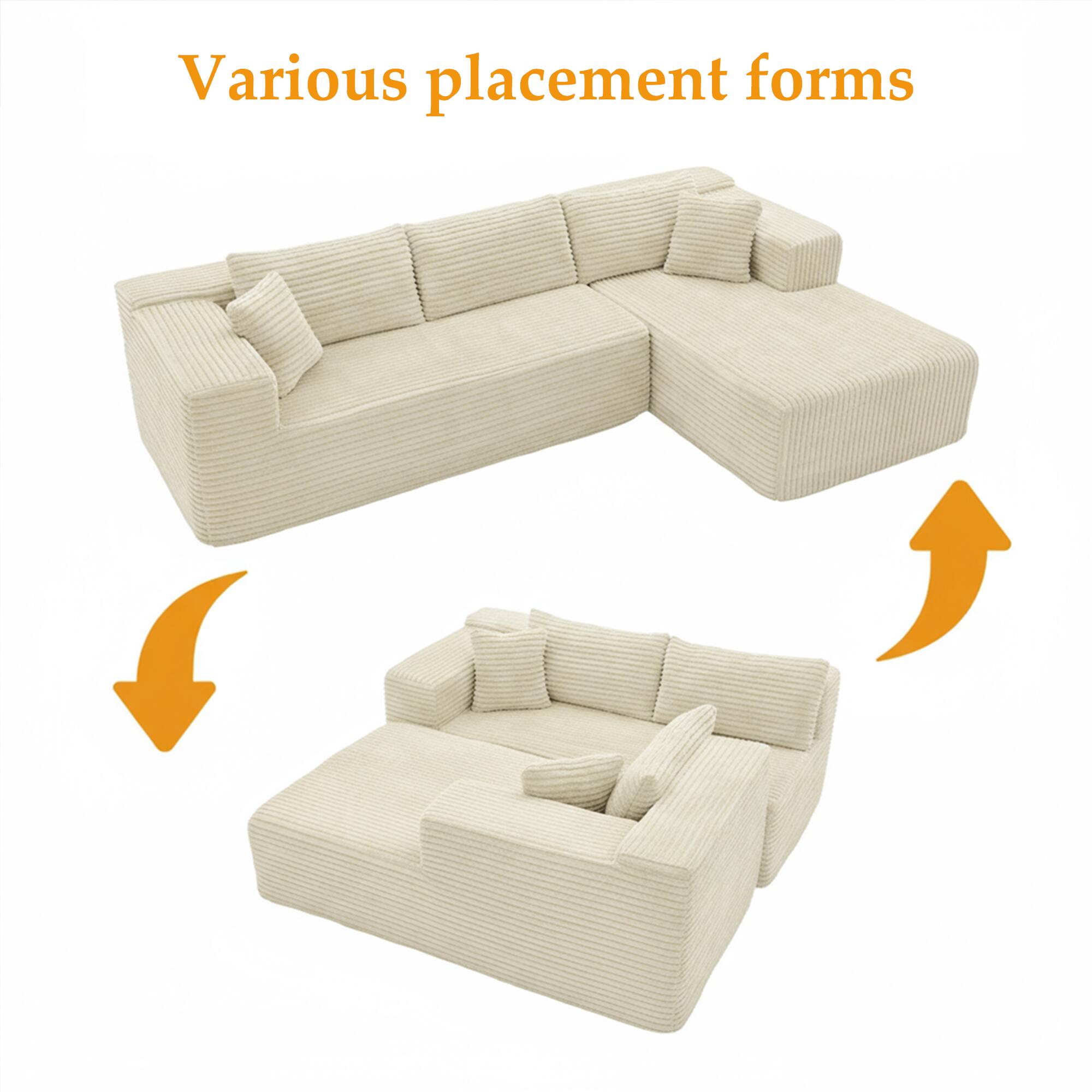 Various placement forms
